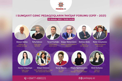 Sumqayıtda müəllimlər üçün ilk böyük forum keçiriləcək