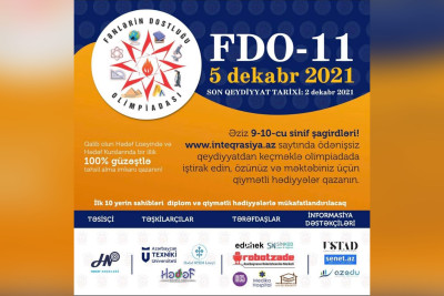 Sumqayıtlı məktəblilər Fənlərin Dostluğu Olimpiadasına qoşula biləcəklər