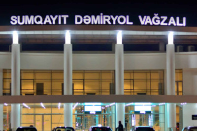 Sumqayıt Dəmiryol Vağzalı artıq 3 ildir ki, vətəndaşlara xidmət göstərir