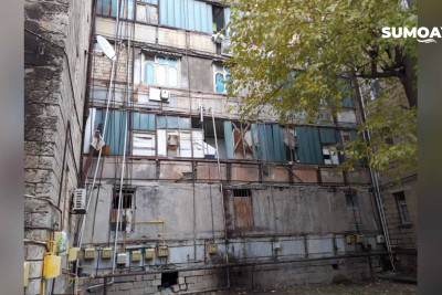 Sumqayıt: 13 nömrəli yataqxananın sakinləri qorxu içində yaşayırlar