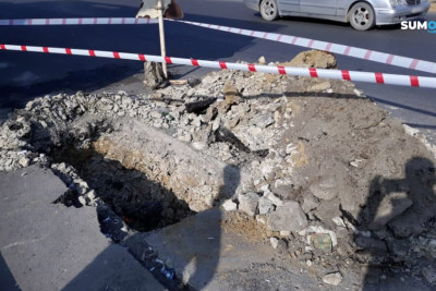 Sumqayıt: 8-ci mikrorayonda yeraltı qaz borusunda sızma aşkar edilib