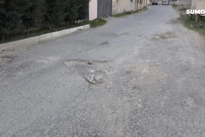 Sumqayıtda daha bir yolun təmirə ehtiyacı var
