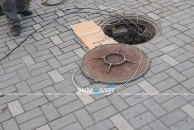 Sumqayıt: 3-cü mikrorayonda yeni internet kabelləri çəkilir