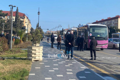 Sumqayıt: Sülh küçəsində reyd keçirilib