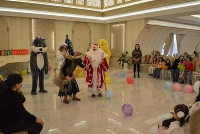 Sumqayıt: şəhid və qazi övladları üçün "Yeni iliniz mübarək!" adlı şənlik keçirilib