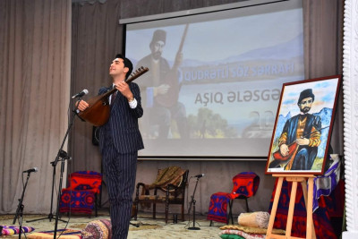 Sumqayıtda Aşıq Ələsgərin yubileyi münasibəti ilə tədbir keçirilib