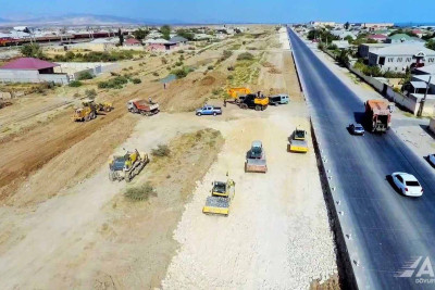 Sumqayıt -  H.Z.Tağıyev yolu genişləndirilir