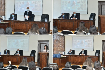 Sumqayıt Dövlət Universiteti: görkəmli yazıçı Əzizə Cəfərzadənin 100 illiyinə həsr olunmuş konfrans təşkil olunub