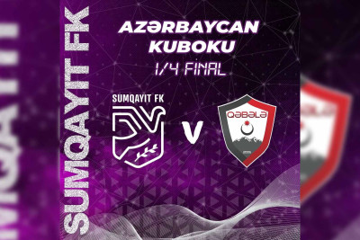"Sumqayıt" FK kubok oyununda "Qəbələ" ilə üz-üzə gələcək