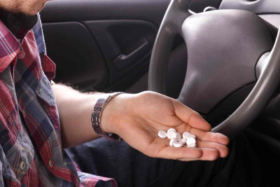 Sumqayıt sakini narkotik təsiri altında avtomobil sürən zaman saxlanılıb