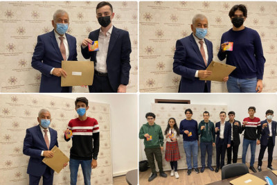 Sumqayıtlı şagirdlər "Sabahın alimləri" adlı müsabiqənin qalibi seçiliblər