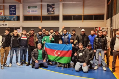 Sumqayıtlı güləşçi İslam Abbasov erməni üzərində inamlı qələbə qazandı