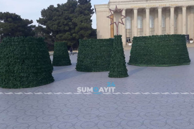 Sumqayıt "Yeni il"ə hazırlaşır