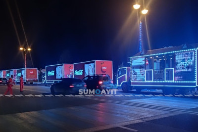 Sumqayıt: “Coca-cola”nın möcüzəvi karvanı şəhərdə bayram ab-havası yaradıb