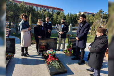 23 illik ömrünü Sumqayıtda keçirmiş şəhid İsax Verdiyevin ailəsi ziyarət olunub