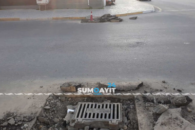Sumqayıt: dəmir barmaqlıqlar yenidən quraşdırılır