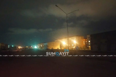 Sumqayıt: Çerkassı küçəsində işıq dirəkləri işləmir