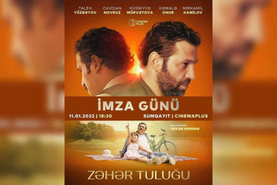 Bu gün “Zəhər Tuluğu” filminin İmza Günü Sumqayıtda keçiriləcək