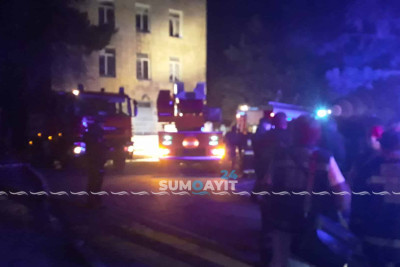 Sumqayıt: 4 saylı xəstəxanada (Bərpa) baş verən yanğının təfərrüatları