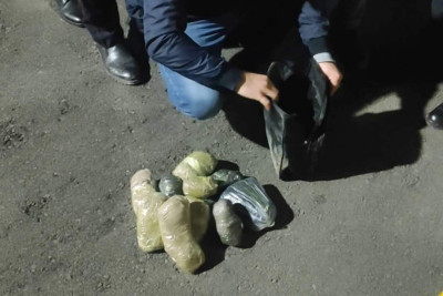 Sumqayıt sakini Biləsuvarda narkotiklə tutulub