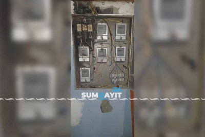 42-ci məhəllədə elektrik lövhə partlayıb və uzun müddətdir ki yararsız vəziyyətdədir