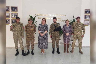 “Gənclər günü” münasibəti ilə qazilərlə görüş keçirilib