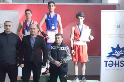 Sumqayıtlı yeniyetmə boksçuların növbəti uğuru