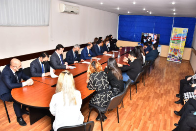 Sumqayıtın Tarixi Muzeyində gənclərlə görüş keçirilib