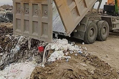 Sumqayıt poliqonunda 8 tondan çox süd məhsulu utilizasiya edilib