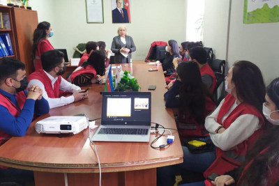 Sumqayıtda könüllülərin görüşü keçirilib