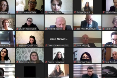 Sumqayıt Dövlət və Atırau Universitetlərinin fakültələri onlayn seminar təşkil edib