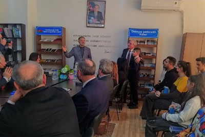 Sumqayıtda yazıçı-publisist Arif Ərşadın kitabının təqdimatı keçirilib