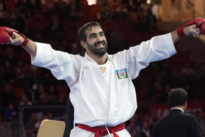 Rafael Ağayevə mayor rütbəsi verildi