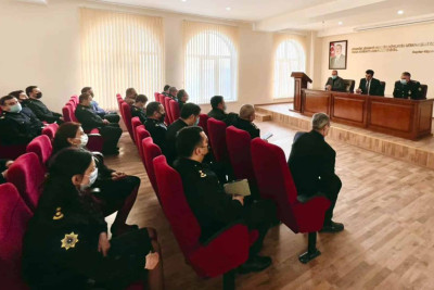 Baş Gömrük İdarəsində Xocalı qətliamı ilə əlaqədar anım mərasimi keçirilib