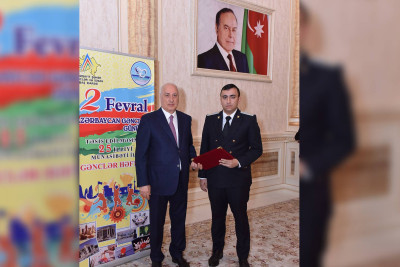 Zakir Fərəcov bir qrup gəncə Fəxri fərmanlar təqdim edib
