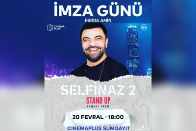 Yumor ustası Fərda Aminin imza günü keçiriləcək