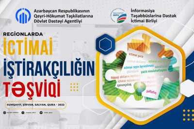 “Regionlarda ictimai iştirakçılığın təşviqi” layihəsinə start verilib