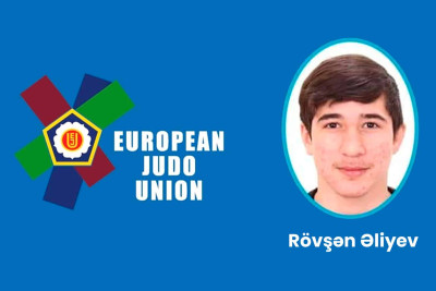Cüdoçumuz Rövşən Əliyev Varşavada keçiriləcək yarışa yollanır