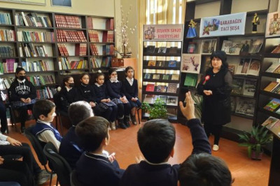 Sumqayıt: "Şuşa ili" adlı ədəbi-bədii kompozisiya nümayiş etdirilib