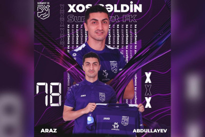 "Sumqayıt" FK: Araz Abdullayevin klubda debüt etməməsinin səbəbi məlum olub