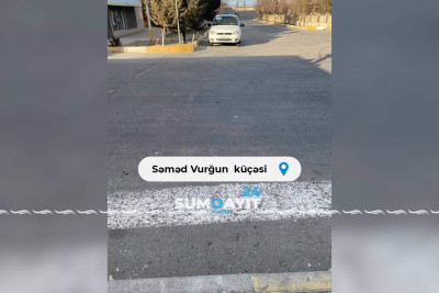 Tağıyev qəsəbəsinin bu küçələrində piyada zolaqları silinib