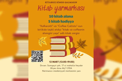 Sumqayıtda kitab yarmarkası keçiriləcək