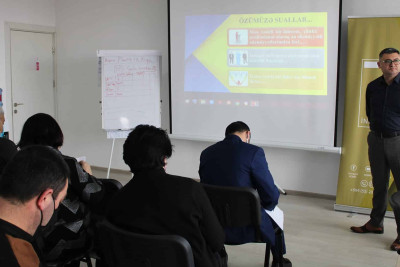 Sakibkarlar “Liderlik bacarıqları” mövzusunda təlimdə iştirak edib