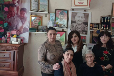 Vətən müharibəsi şəhidi Eldar Abdullayevin xatirəsi anılıb