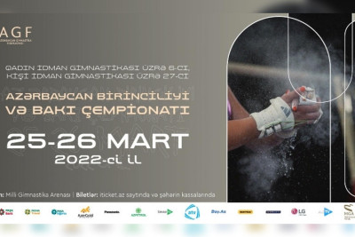 Sumqayıtlı idmançılar Milli Gimnastika Arenasında yarışacaq
