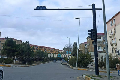 Bakı küçəsində işıqforlar işləmir