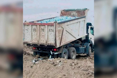Sumqayıt poliqonunda utilizasiya prosesi davam edir