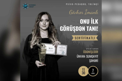 İnsanları tanımaqda çətinlik çəkirsinizsə, 7 aprel keçiriləcək təlimə qoşulun