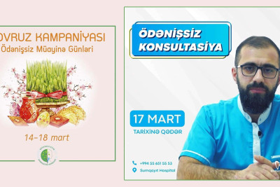 Şəhərin iki klinikasında ödənişsiz müayinə keçiriləcək