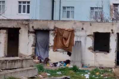 Sumqayıtda “narkomanların yuvası” dağıdılıb